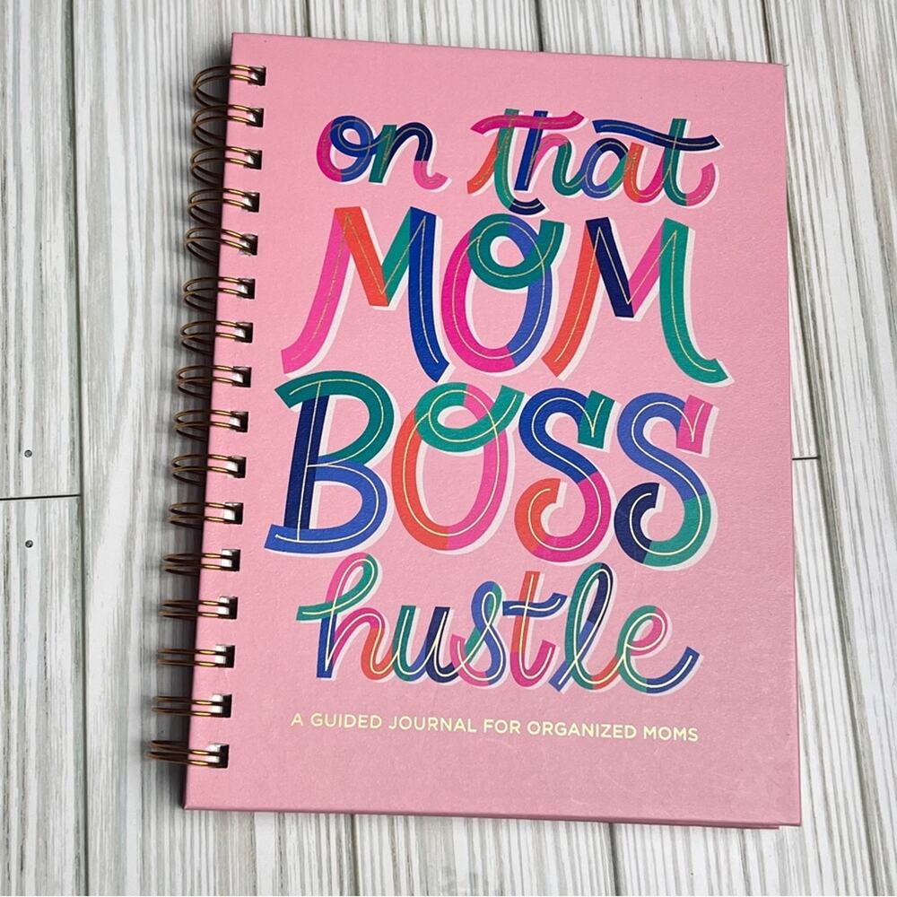 Clementine  Spiral On That MOM BOSS Hustle  Guided Planner For Organized Moms